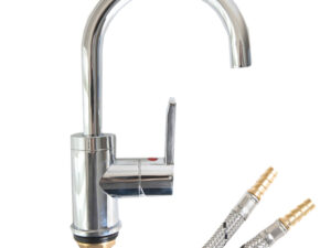 Caraflo Swan Neck Mixer Tap